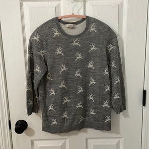 Loft Reindeer Sweater